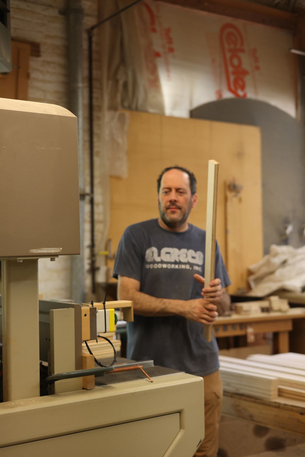 Production floor, El Greco Woodworking