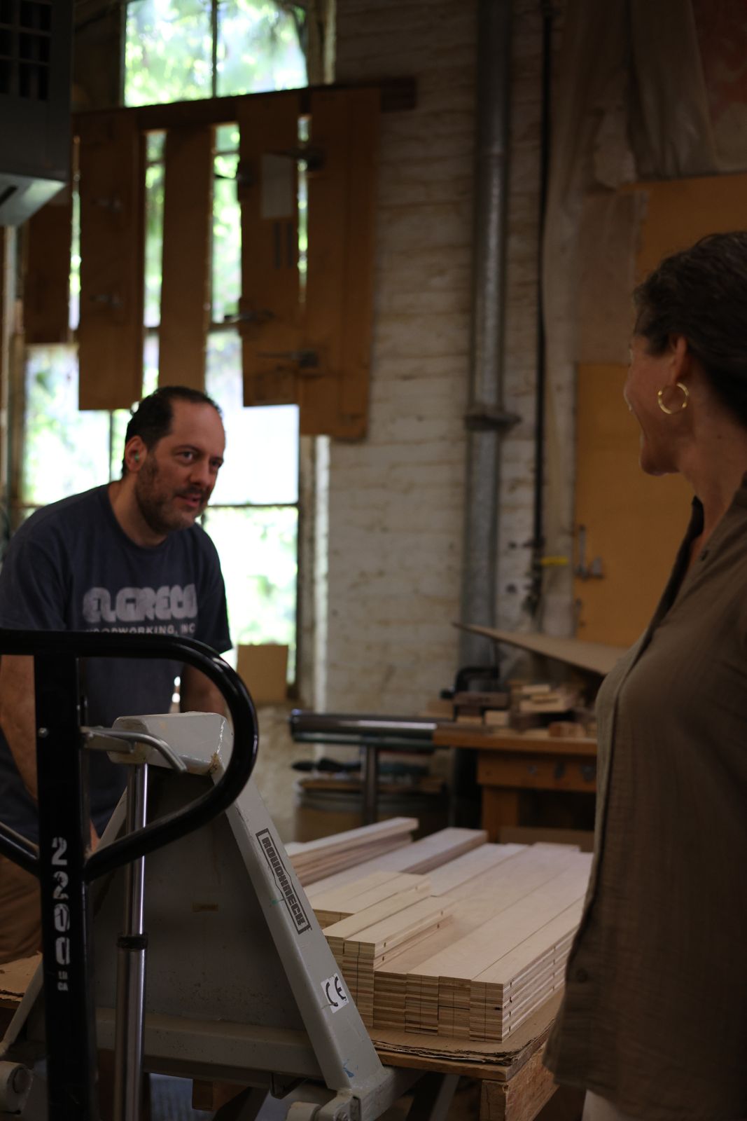 Production floor, El Greco Woodworking
